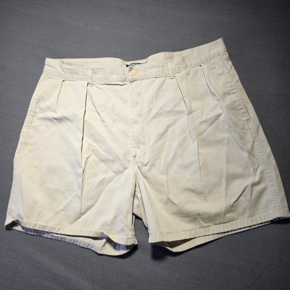 Polo Ralph Lauren Mens Pleated Chino Shorts Tan Khaki Cotton 38 5808281UP